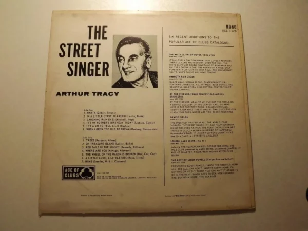 The street singer Arthur Tracy Arthur Tracy 1963 Records Top-quality