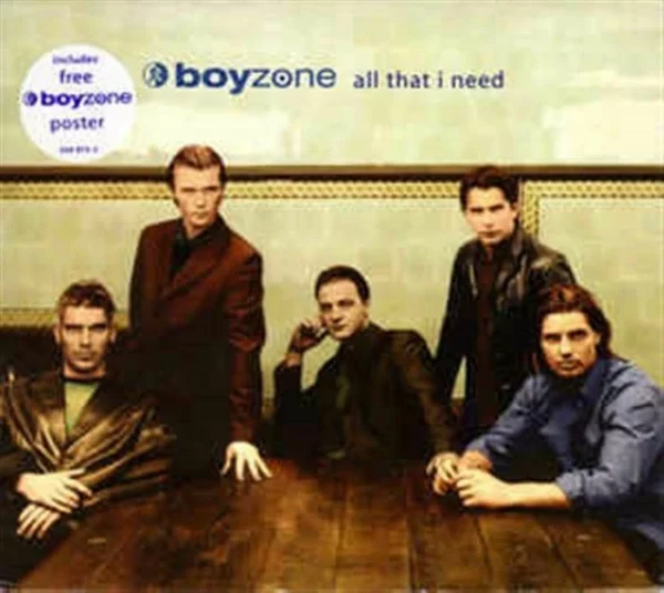 All That I Need Boyzone 1998 CD Top-quality Free UK shipping