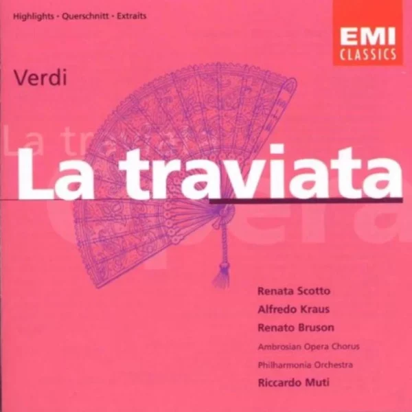 Verdi: La Traviata Scotto 1982 CD Top-quality Free UK shipping