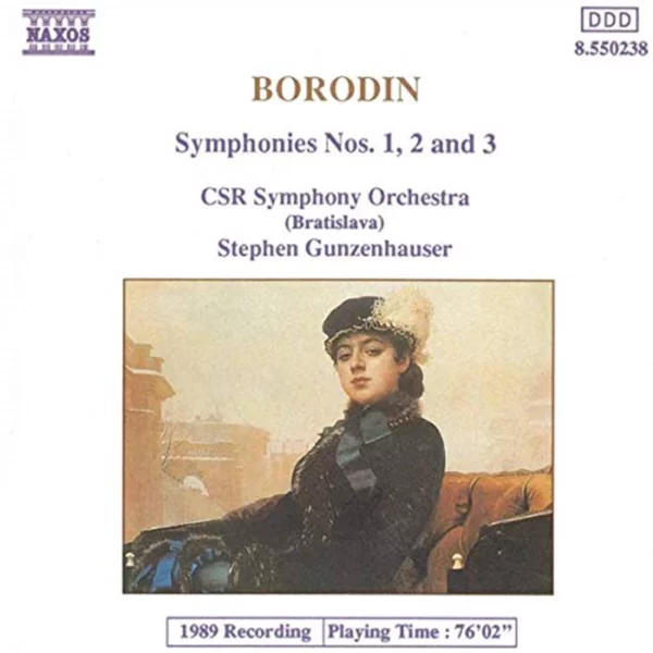 Symphonies 1, 2 and 3 Alexander Borodin 1993 CD Top-quality Free UK shipping