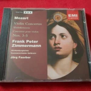 Mozart Concertos 3 4 5 Mozart 1992 CD Top-quality Free UK shipping