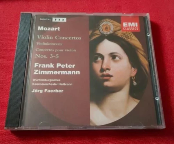 Mozart Concertos 3 4 5 Mozart 1992 CD Top-quality Free UK shipping