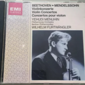 Beethoven / Mendelssohn: Violin Concertos Beethoven 1984 CD Top-quality