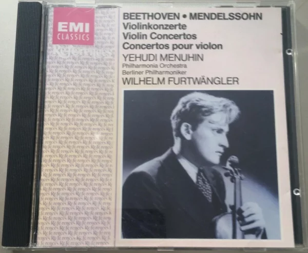 Beethoven / Mendelssohn: Violin Concertos Beethoven 1984 CD Top-quality