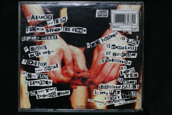 Kiss This Sex Pistols 1992 CD Top-quality Free UK shipping