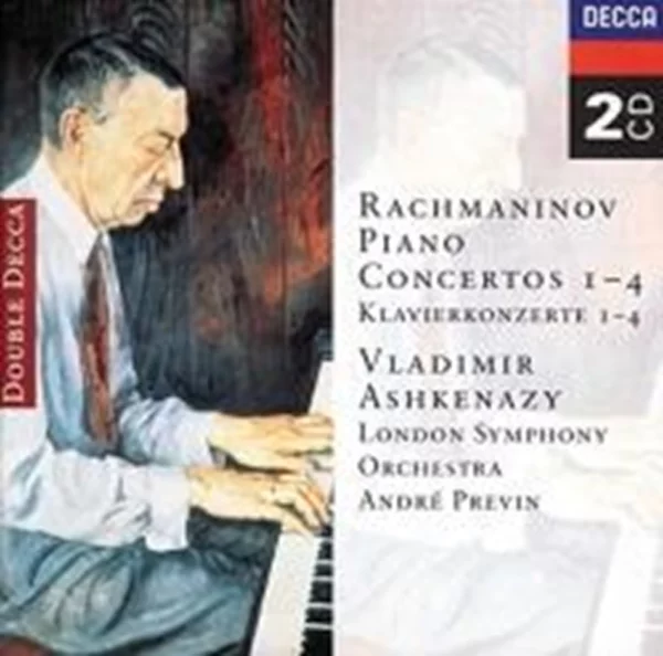 Piano Concertos 1-4 Sergei Rachmaninov 1995 CD Top-quality Free UK shipping