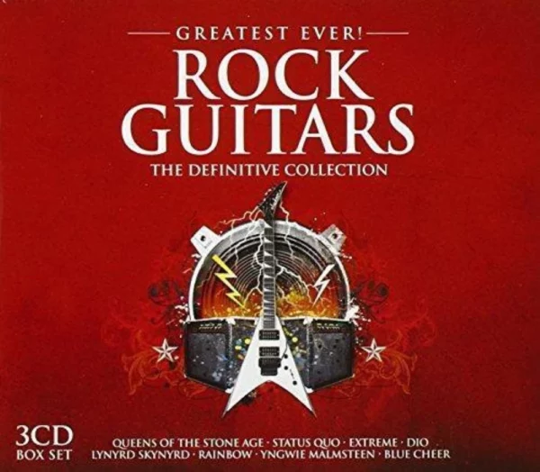 Greatest Ever Rock Guitars Various 2012 CD Top-quality Free UK shipping