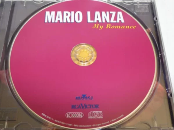 My Romance Mario Lanza 2001 CD Top-quality Free UK shipping