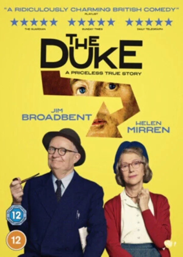 The Duke Jim Broadbent 2022 DVD Top-quality Free UK shipping