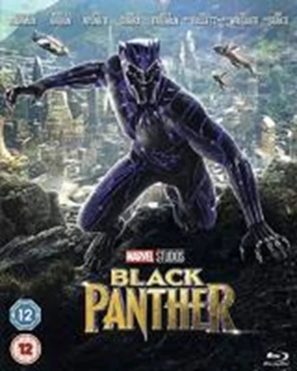 Black Panther Chadwick Boseman 2018 Blu-ray Top-quality Free UK shipping