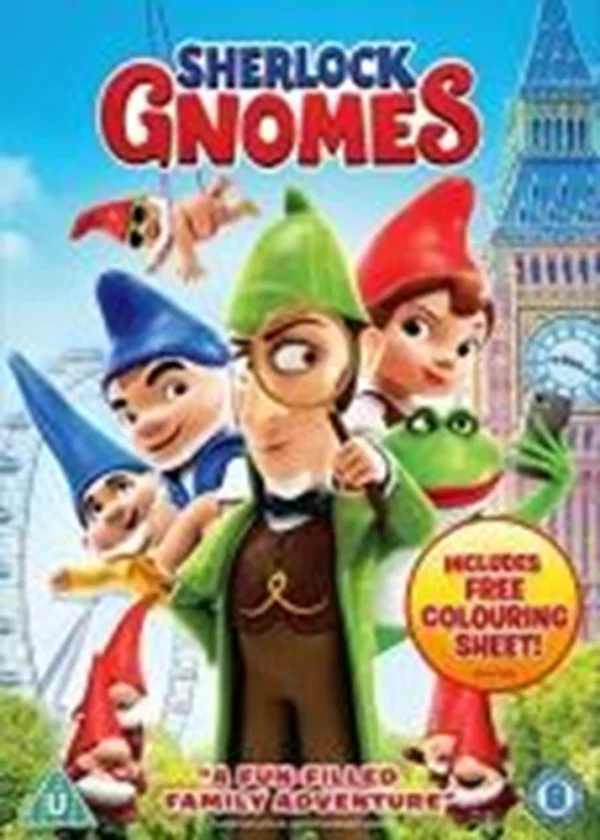 Sherlock Gnomes Johnny Depp 2018 New DVD Top-quality Free UK shipping