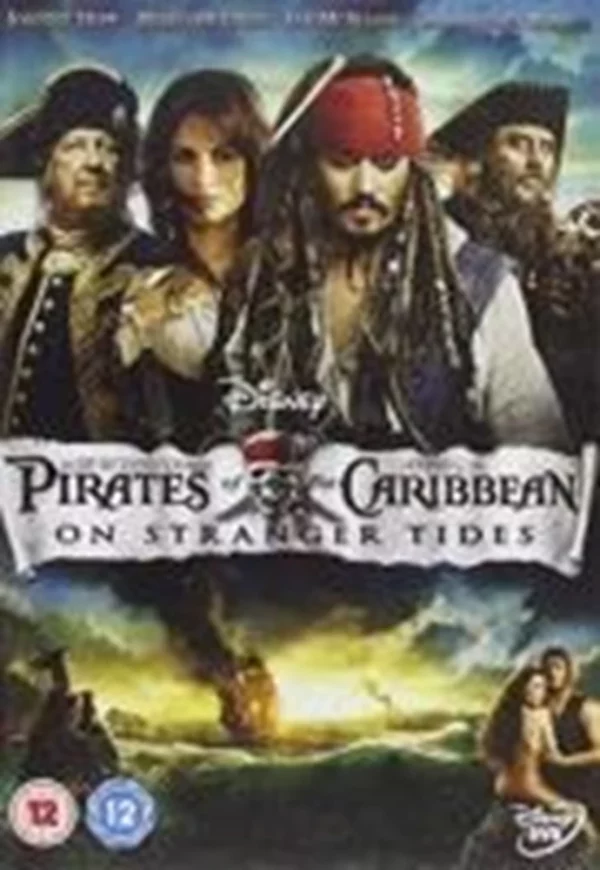 Pirates Of The Carribean Johnny Depp 2011 DVD Top-quality Free UK shipping