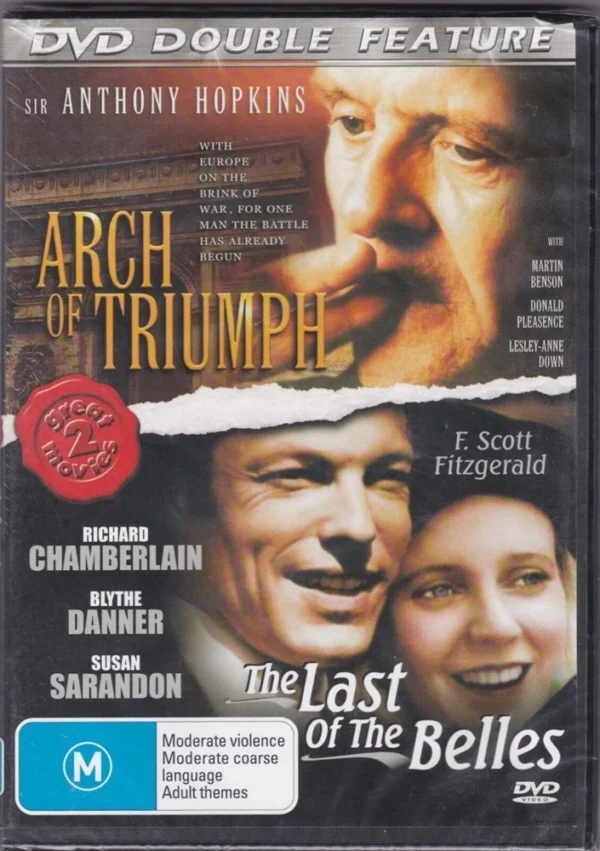 Arch Of Triumph & The Last Of The Belles Anthony Hopkins DVD Top-quality