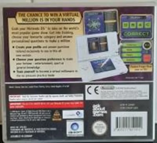 Who Wants to be a Millionaire - 2nd Edition Nintendo DS 2007 New Top-quality