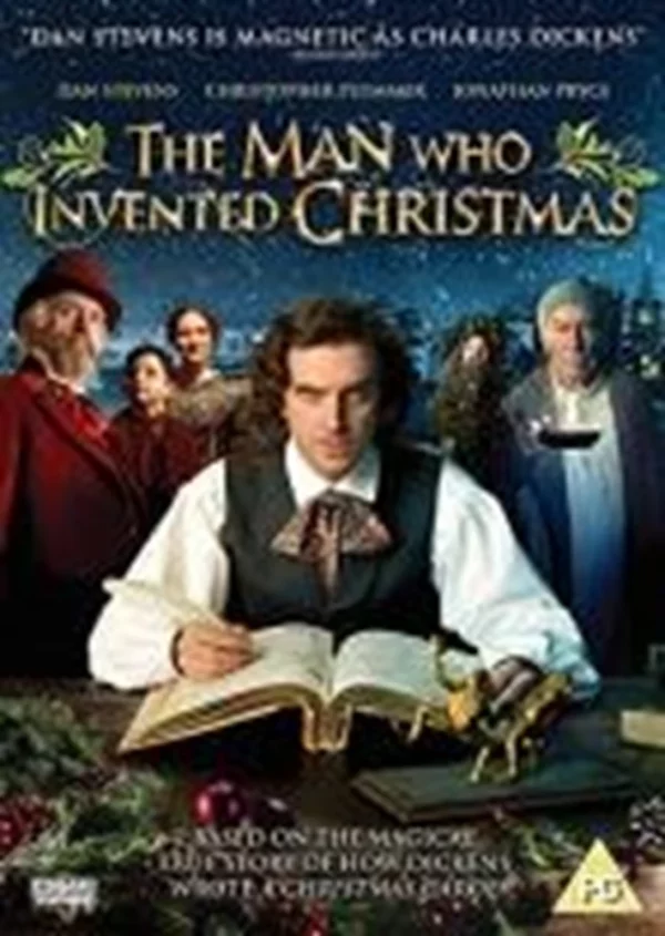 The Man Who Invented Christmas Christopher Plummer 2018 DVD Top-quality