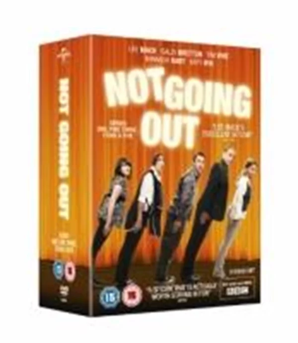 Not Going Out - Series 1-5 Lee Mack 2012 DVD Top-quality Free UK shipping