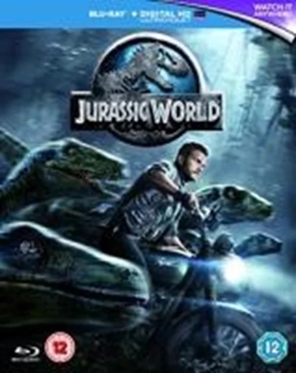 Jurassic World Chris Pratt 2015 New Blu-ray Top-quality Free UK shipping