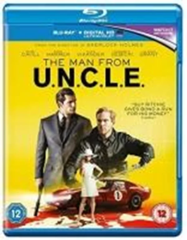 The Man from U.N.C.L.E. Henry Cavill 2015 Blu-ray Top-quality Free UK shipping