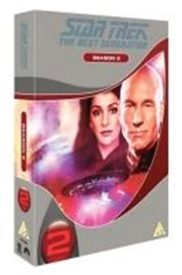 Star Trek: The Next Generation - Season 2 Patrick Stewart 2006 DVD Top-quality