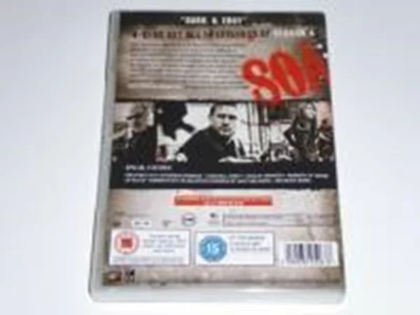 Sons of Anarchy - Season 4 Charlie Hunnam 2012 DVD Top-quality Free UK shipping