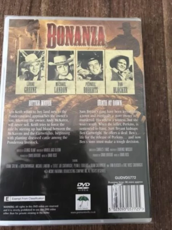 Bonanza Bitter Water & Death at Dawn DVD Top-quality Free UK shipping