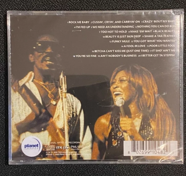 Rock Me Baby Ike & Tina Turner 2000 CD Top-quality Free UK shipping