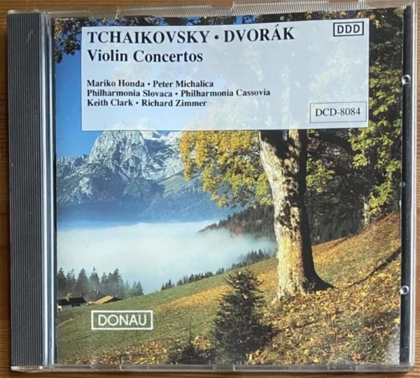 Tchaikovsky, Dvorak: Violin Concertos variuos 1990 CD Top-quality