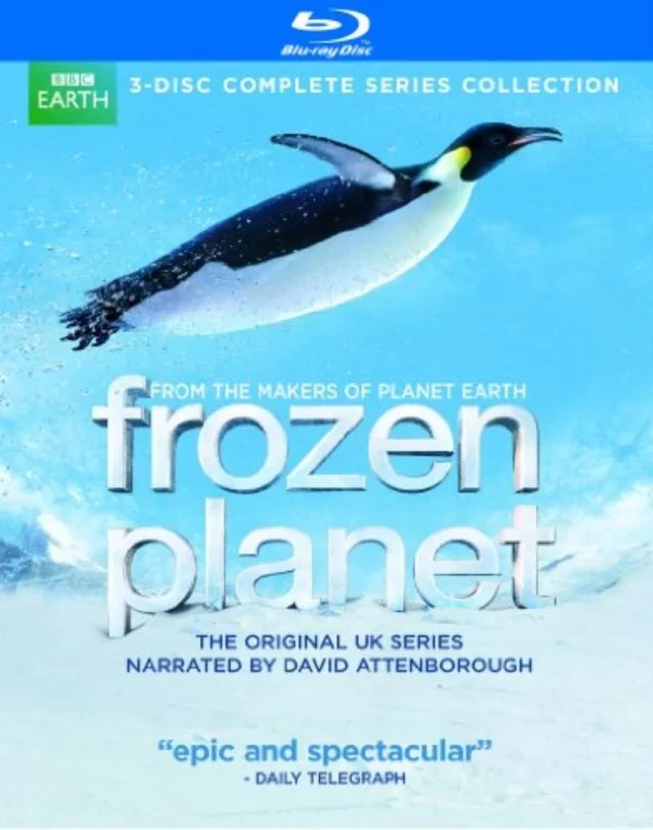 Frozen Planet David Attenborough 2012 Blu-ray Top-quality Free UK shipping