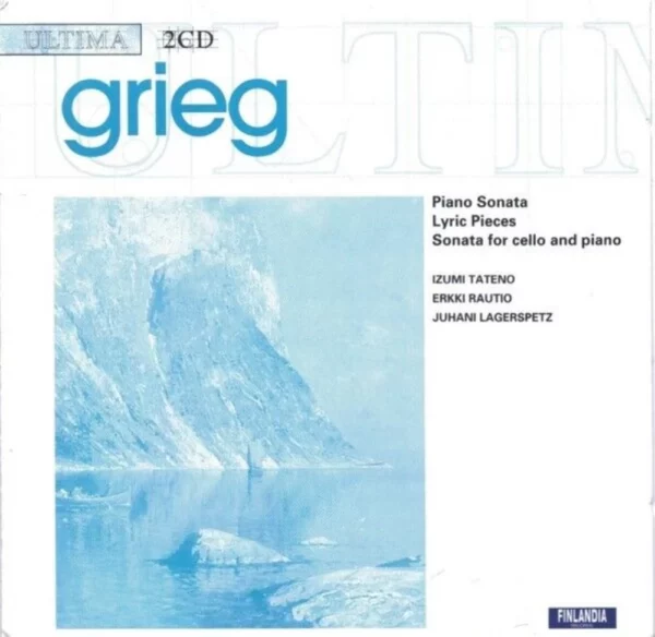 Grieg - Piano Sonata Lagerspetz, Tateno 2001 CD Top-quality Free UK shipping