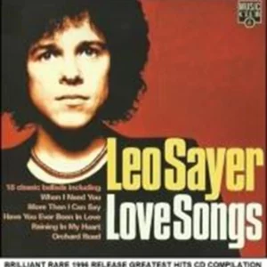 Love Songs Leo Sayer 1996 CD Top-quality Free UK shipping