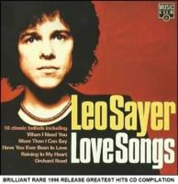 Love Songs Leo Sayer 1996 CD Top-quality Free UK shipping