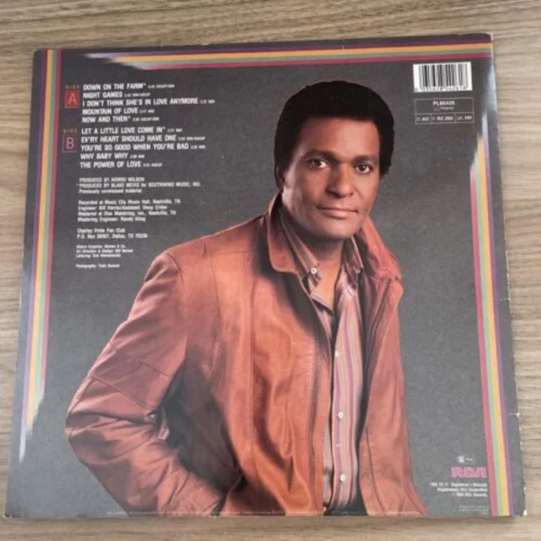 Charley Pride - Greatest Hits • Vol.2 Charley Pride 1985 Records Top-quality