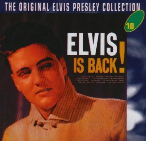 Elvis Is Back Elvis Presley 1996 CD Top-quality Free UK shipping