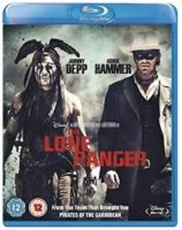 The Lone Ranger Johnny Depp 2013 Blu-ray Top-quality Free UK shipping