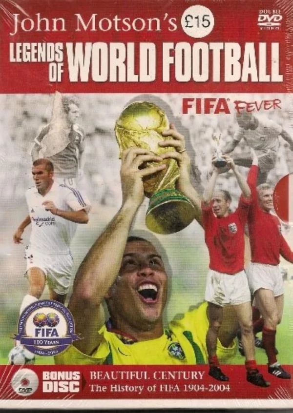 JOHN MOTSON'S LEGENDS OF WORLD FOOTBALL 2004 DVD Top-quality Free UK shipping