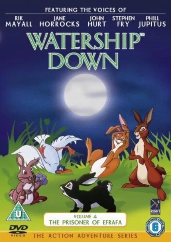 Watership Down: Vo 4 - The Prisoner Of Efrafa Rik Mayall 2005 DVD Top-quality