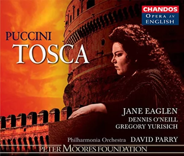 Puccini: Tosca, Opera in English Giacomo Puccini 1999 CD Top-quality