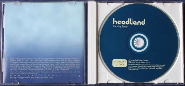 Touchy Feely Headland 2004 CD Top-quality Free UK shipping