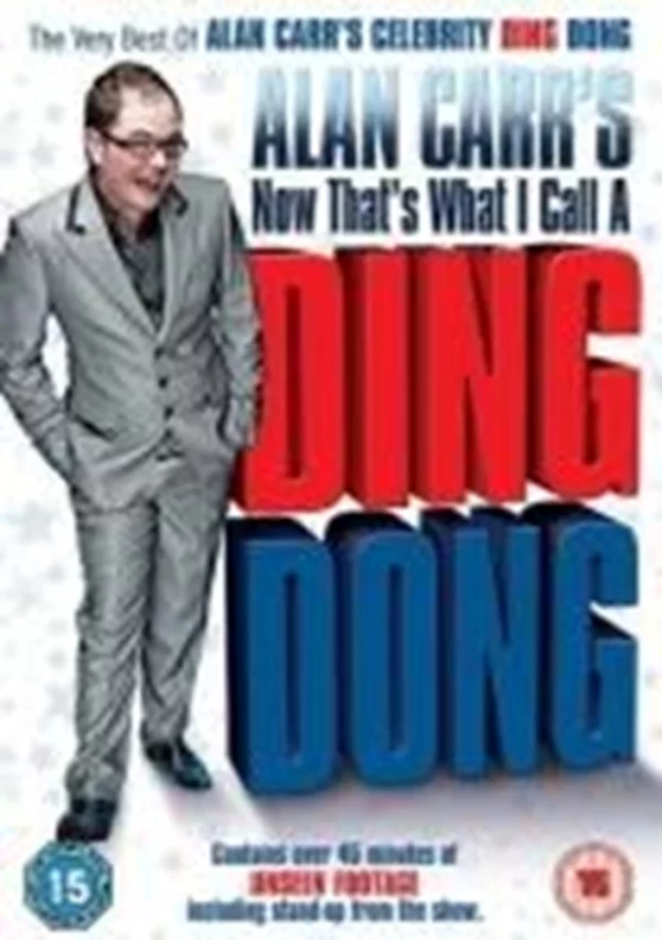 Alan Carr: Now That's What I Call A Ding Dong Alan Carr 2008 New DVD