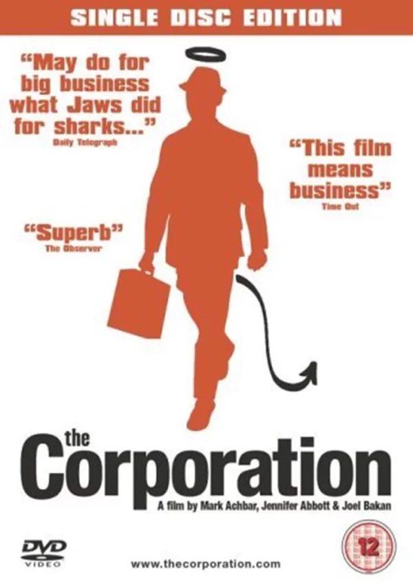 The Corporation 2005 DVD Top-quality Free UK shipping