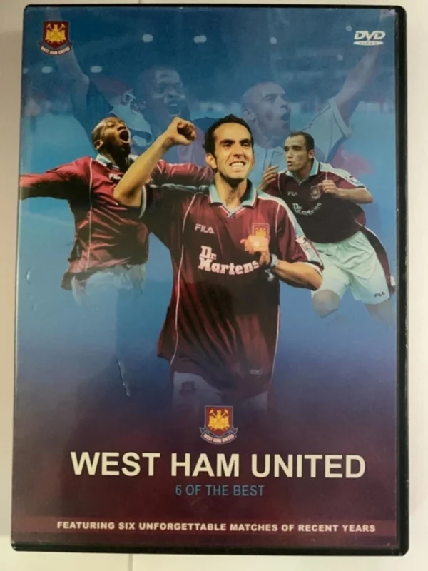 West Ham United 6 of the Best 2004 DVD Top-quality Free UK shipping