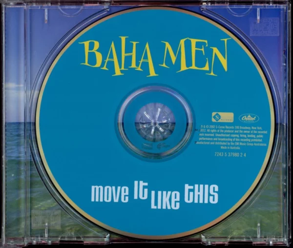 Move It Like This Baha Men 2002 CD Top-quality Free UK shipping