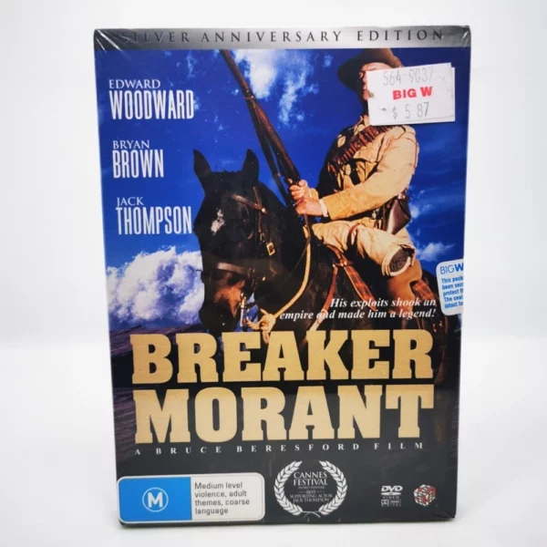 Breaker Morant Edward Woodward 2006 DVD Top-quality Free UK shipping