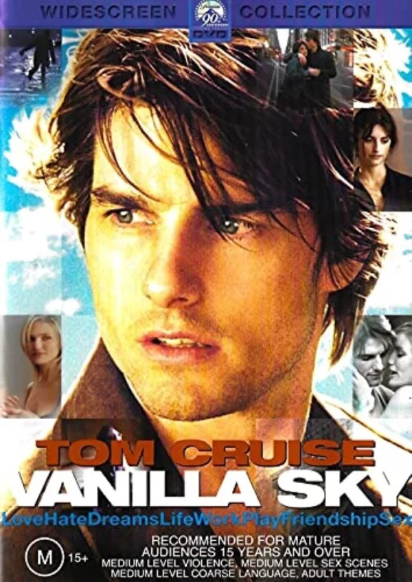 Vanilla Sky Tom Cruise 2002 DVD Top-quality Free UK shipping