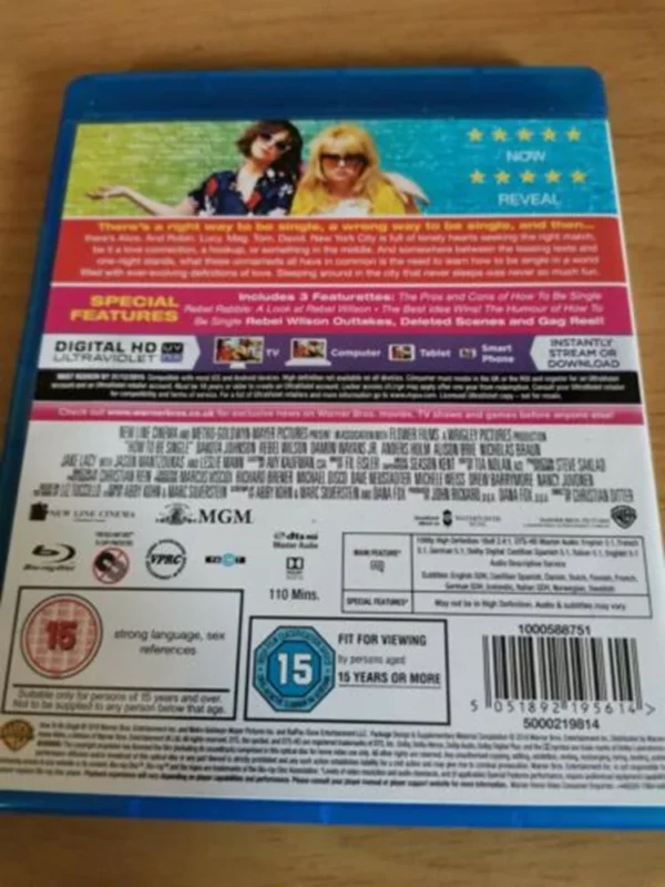 How To Be Single Dakota Johnson 2016 Blu-ray Top-quality Free UK shipping