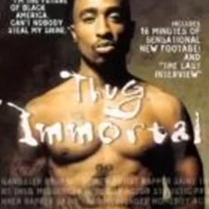 Thug Immortal: The Tupac Shakur Story Tupac Shaku 2001 DVD Top-quality