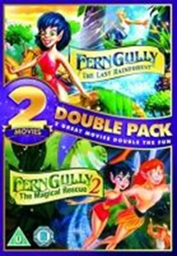 Ferngully 1 and 2 Double Pack Samantha Mathis 2012 DVD Top-quality