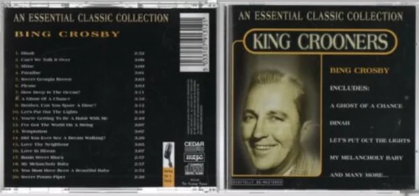 King Crooners Bing Crosby CD Top-quality Free UK shipping