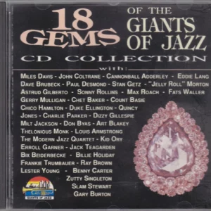 18 Gems Of The Giants Of Jazz Various 1992 CD Top-quality Free UK shipping