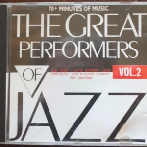 The Great Performers Of Jazz (Vol.2) Various 1989 CD Top-quality